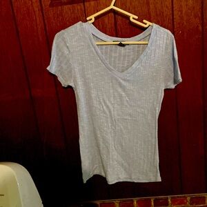 Blue medium short sleeved shirt